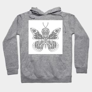 moth in mothra deadly skull ecopop Hoodie